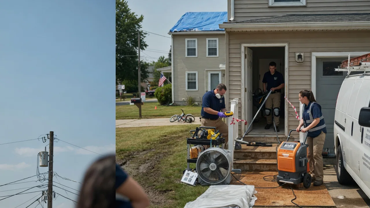 Water Damage Repair in Francis Creek, WI near me